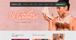 Desktop Screenshot of barbarakras.com.br